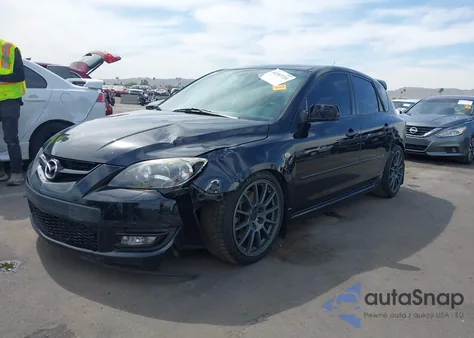 2008 Mazda Mazdaspeed3 Grand Touring из США, поврежденный, VIN JM1BK34L381180265